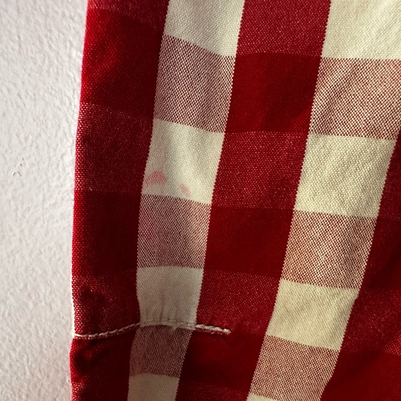 Baby Boden Red Checked Pants Size 18 - 24 Months - Picture 7 of 11